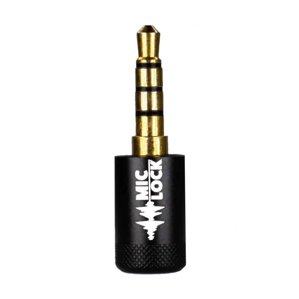 Mic-Lock 3.5mm Microphone Blocker – Black
