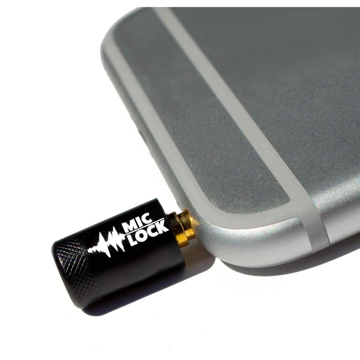 Mic-Lock 3.5mm Microphone Blocker – Black