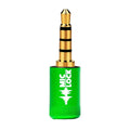 Mic-Lock 3.5mm Microphone Blocker – Green