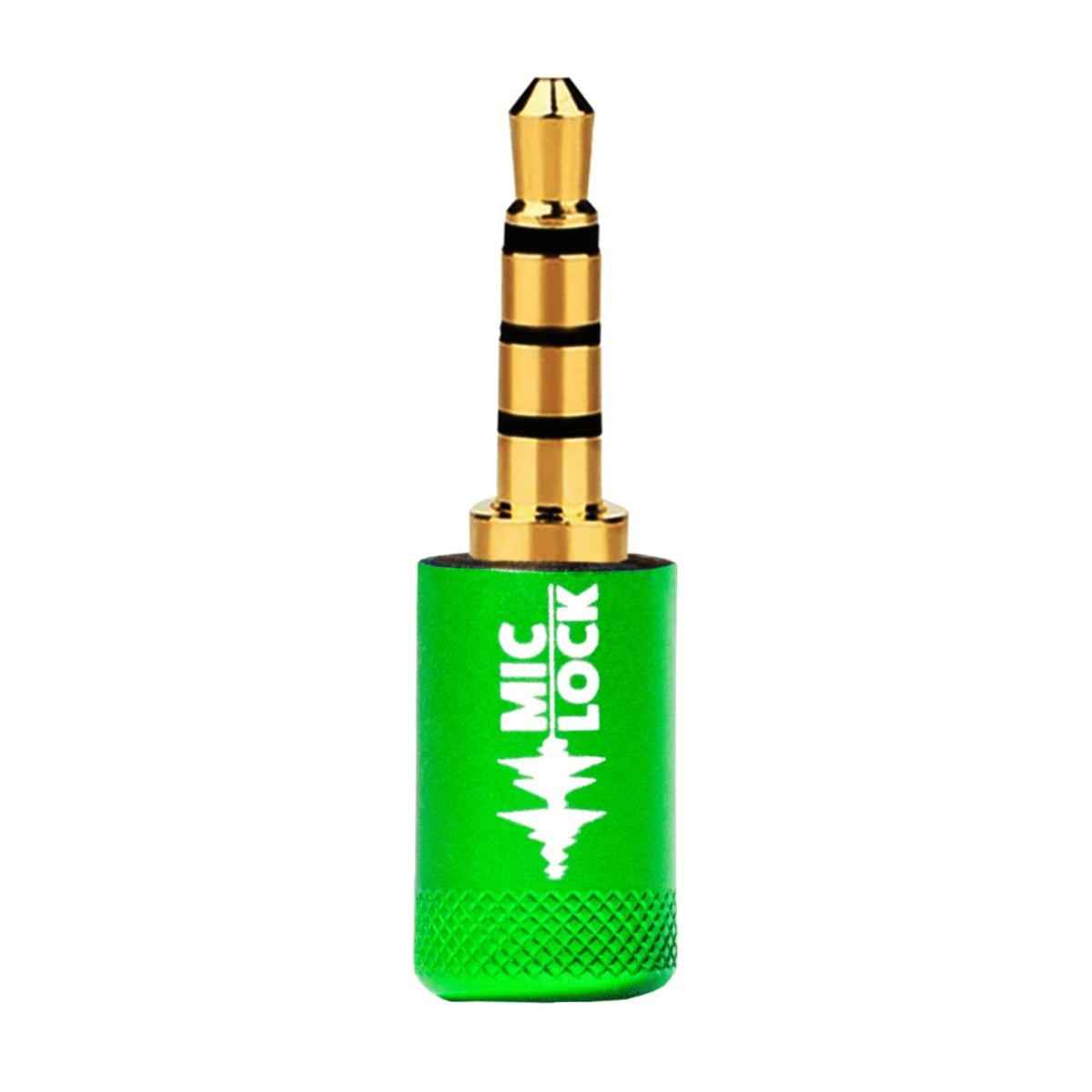 Mic-Lock 3.5mm Microphone Blocker – Green