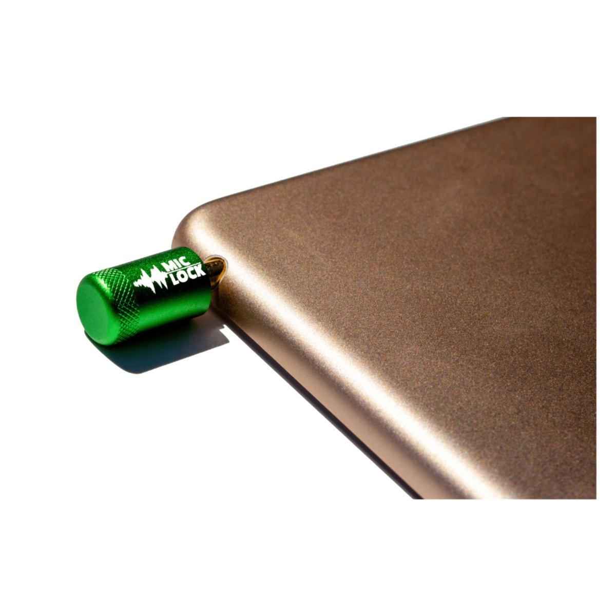 Mic-Lock 3.5mm Microphone Blocker – Green
