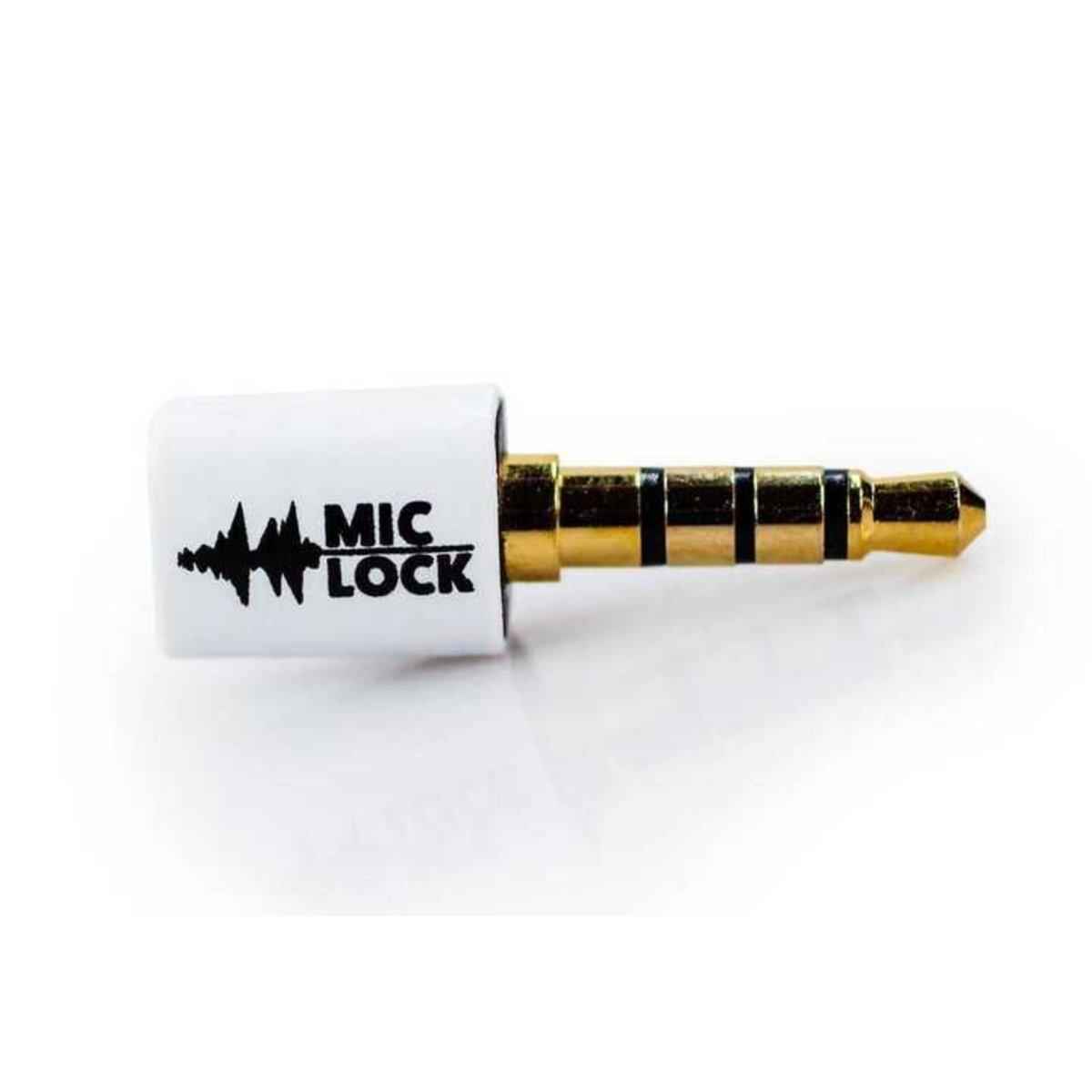 Mic-Lock 3.5mm Mini Microphone Blocker – White