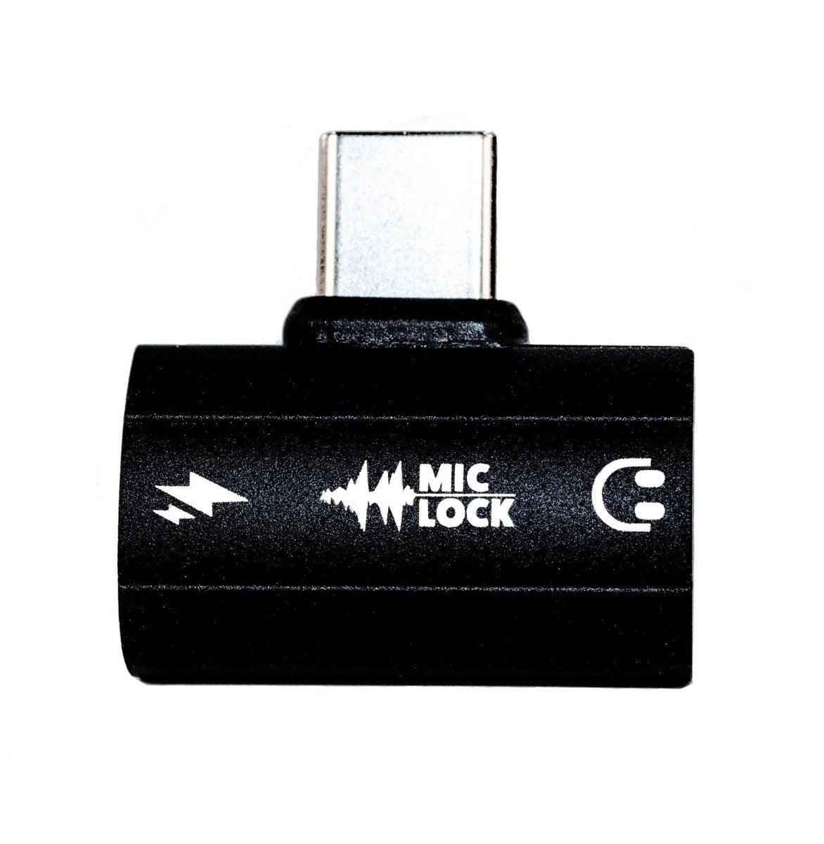 Mic-Lock USB-C SoundPass Microphone Blocker – Black