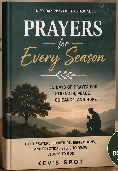 Prayers for Every Season devotional cover