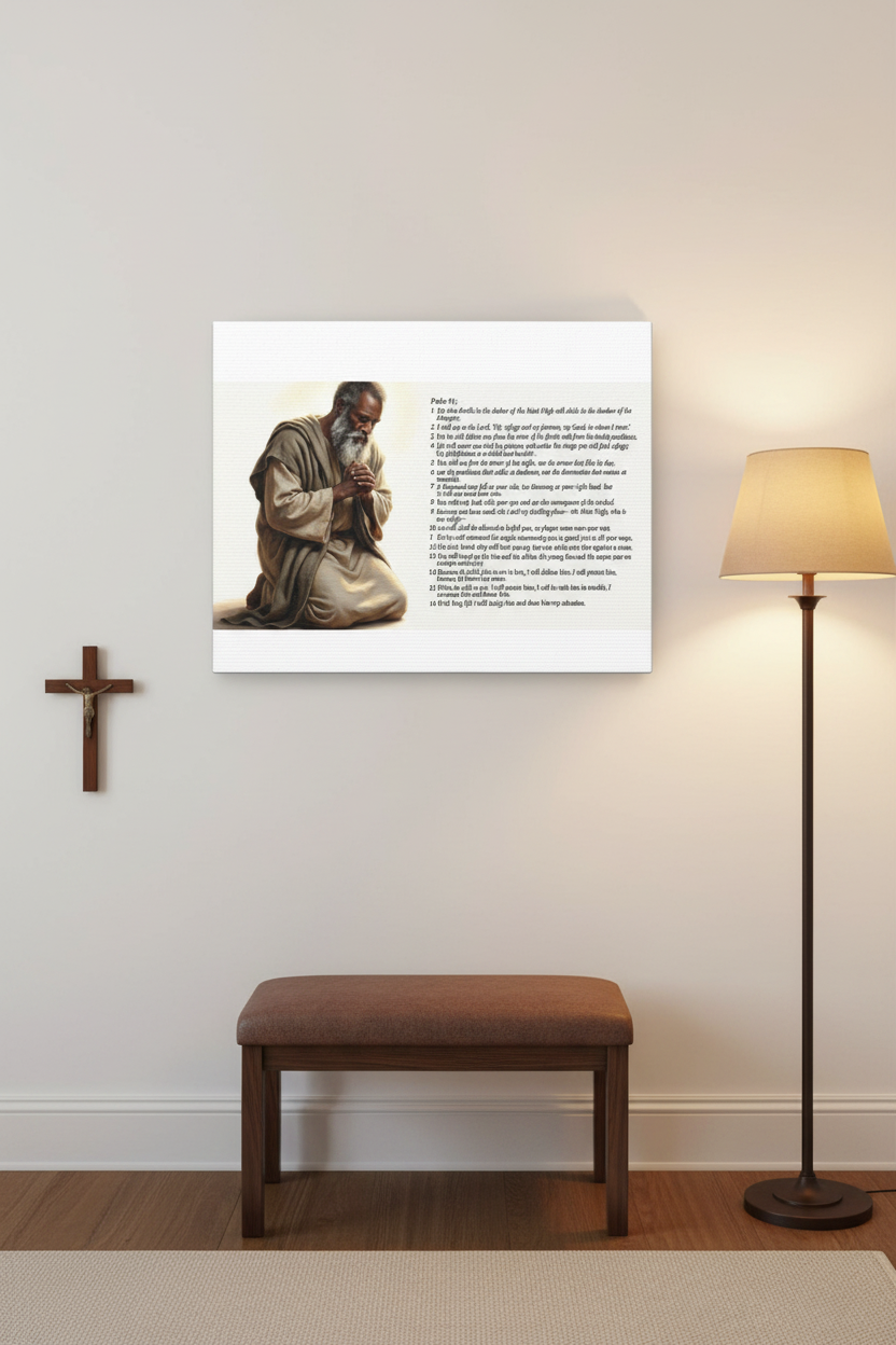 Psalm 91 Canvas – Prayer Room