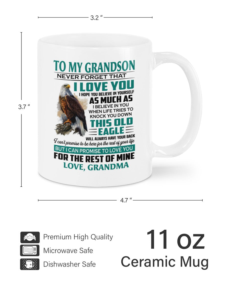 Grandson Gift Mug – From Grandma (Version 2)