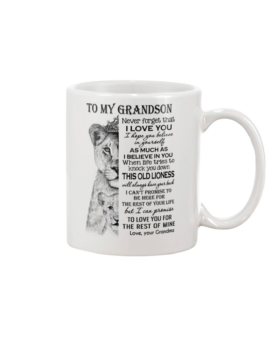 Grandson Gift Mug – From Grandma