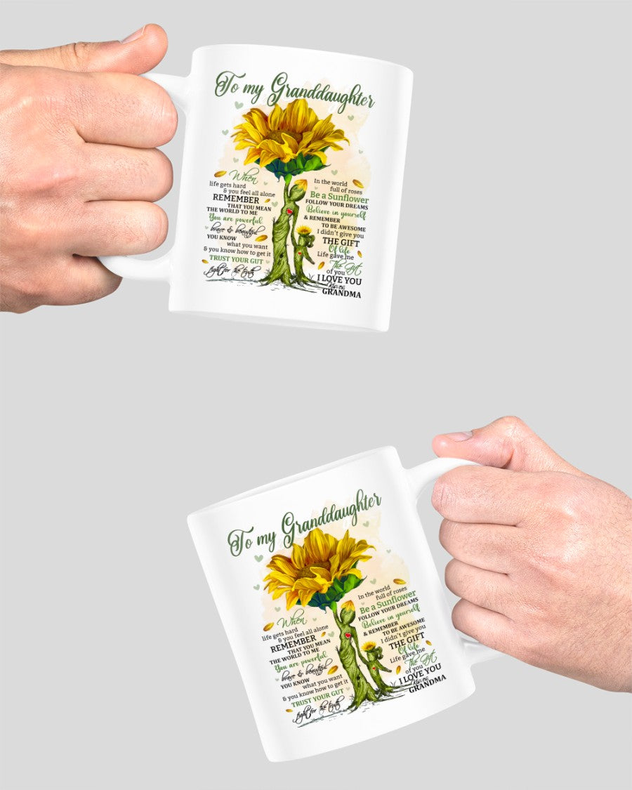 Granddaughter Gift Mug – From Grandma