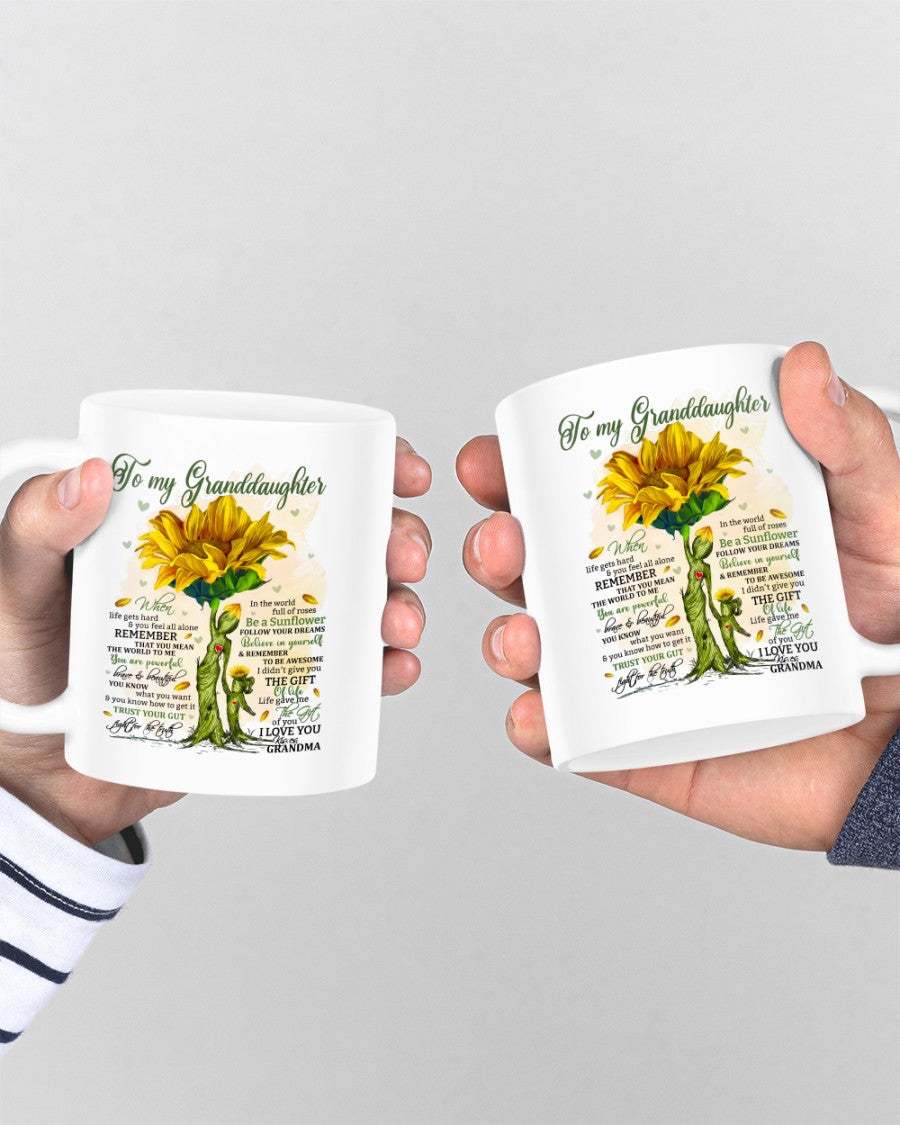 Granddaughter Gift Mug – From Grandma