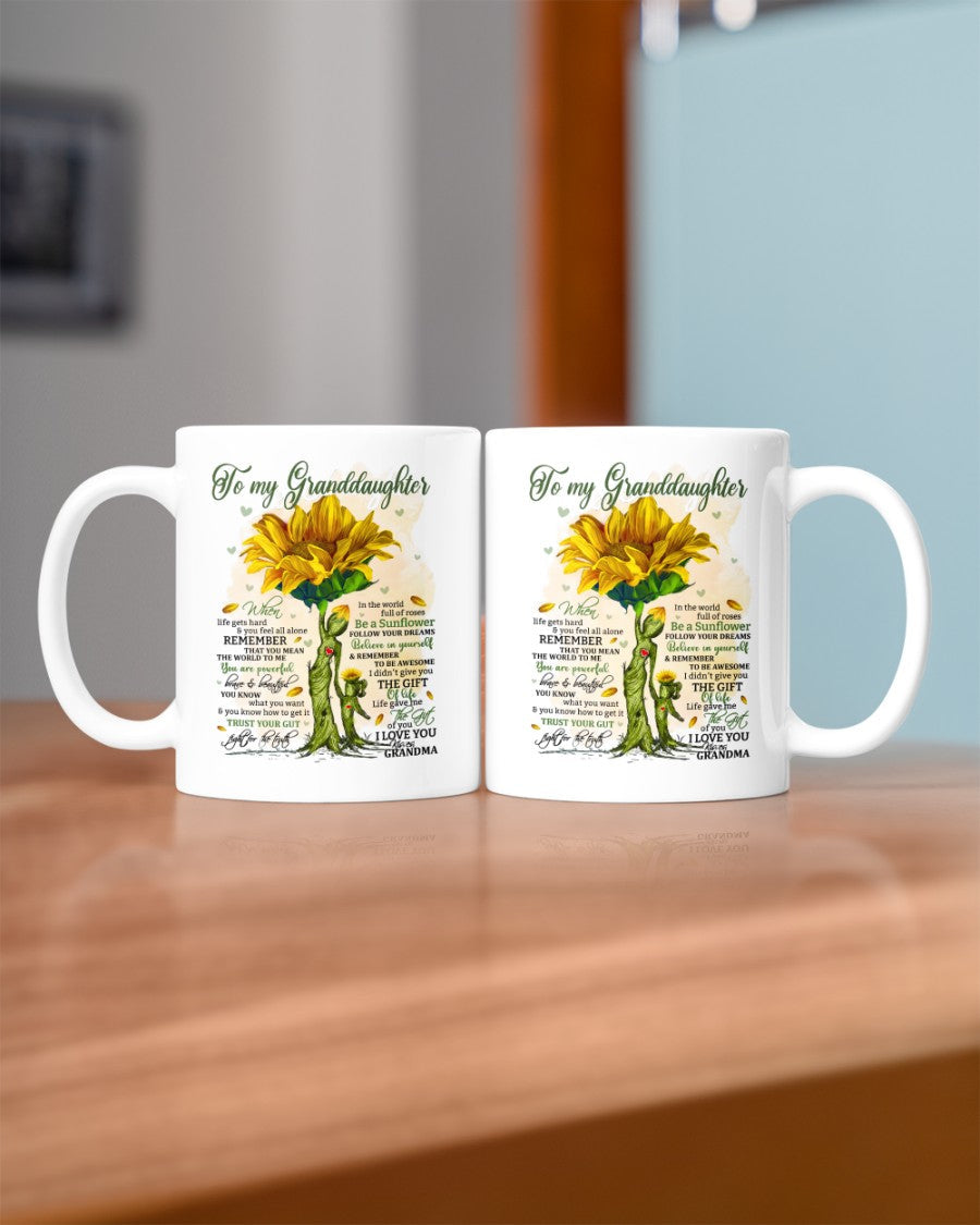 Granddaughter Gift Mug – From Grandma