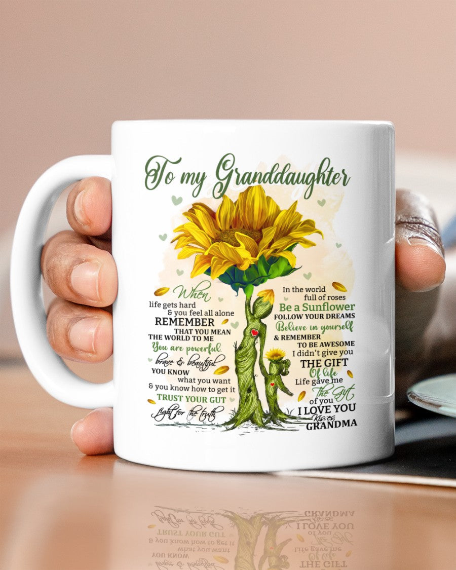 Granddaughter Gift Mug – From Grandma
