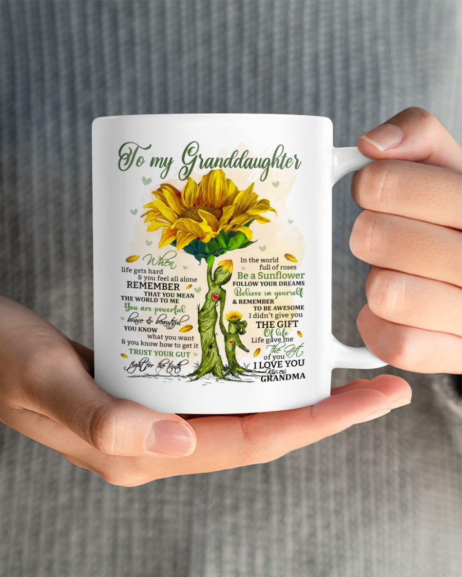 Granddaughter Gift Mug – From Grandma
