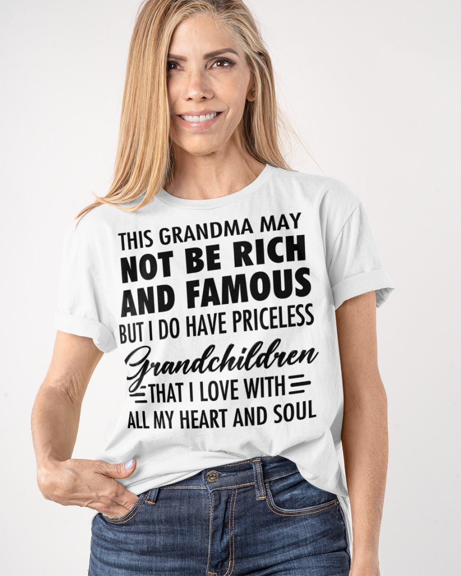 Grandma – Priceless Grandchildren T-Shirt