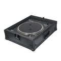 ProX Universal Turntable Flight Case with Foam Kit – Black