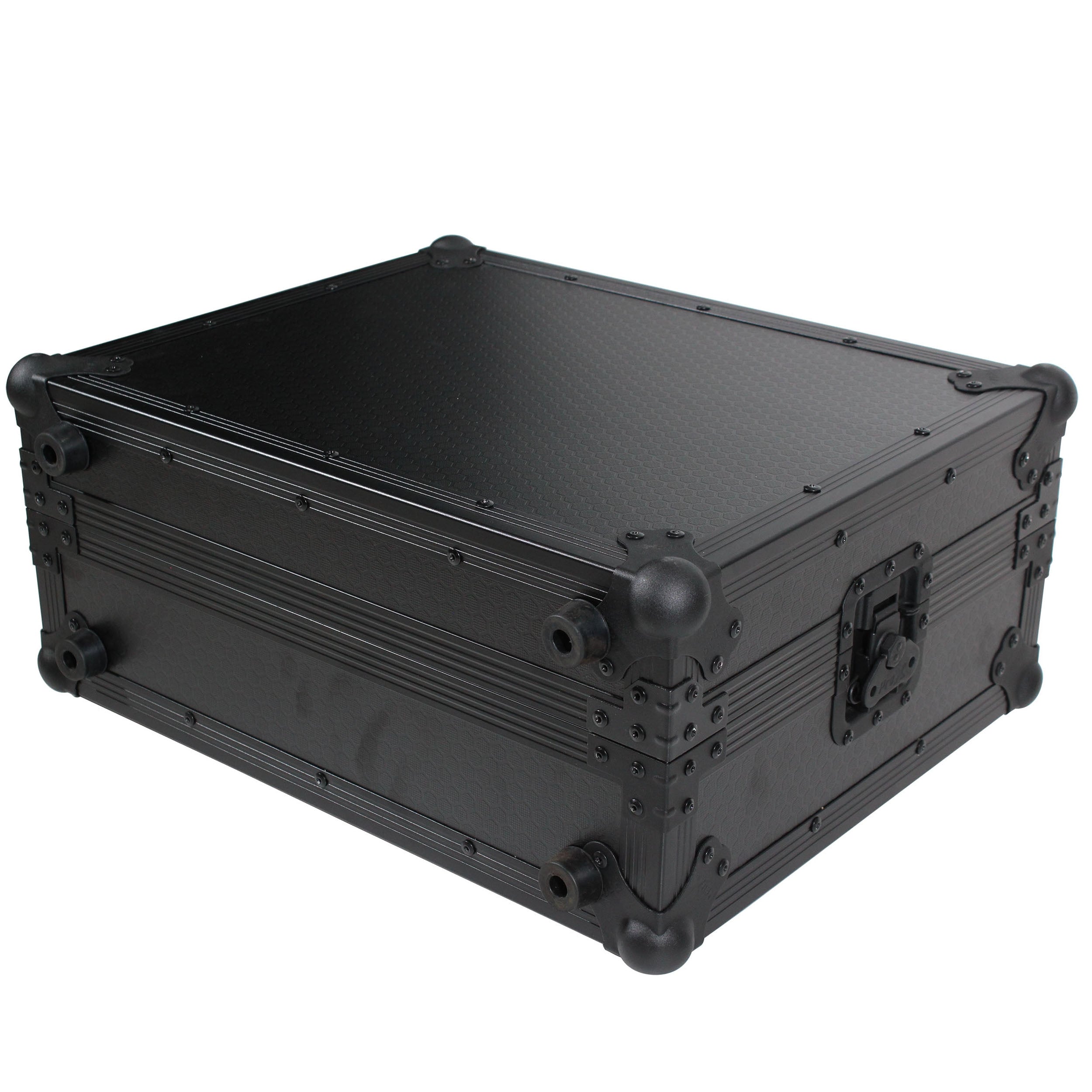 ProX Universal Turntable Flight Case with Foam Kit – Black