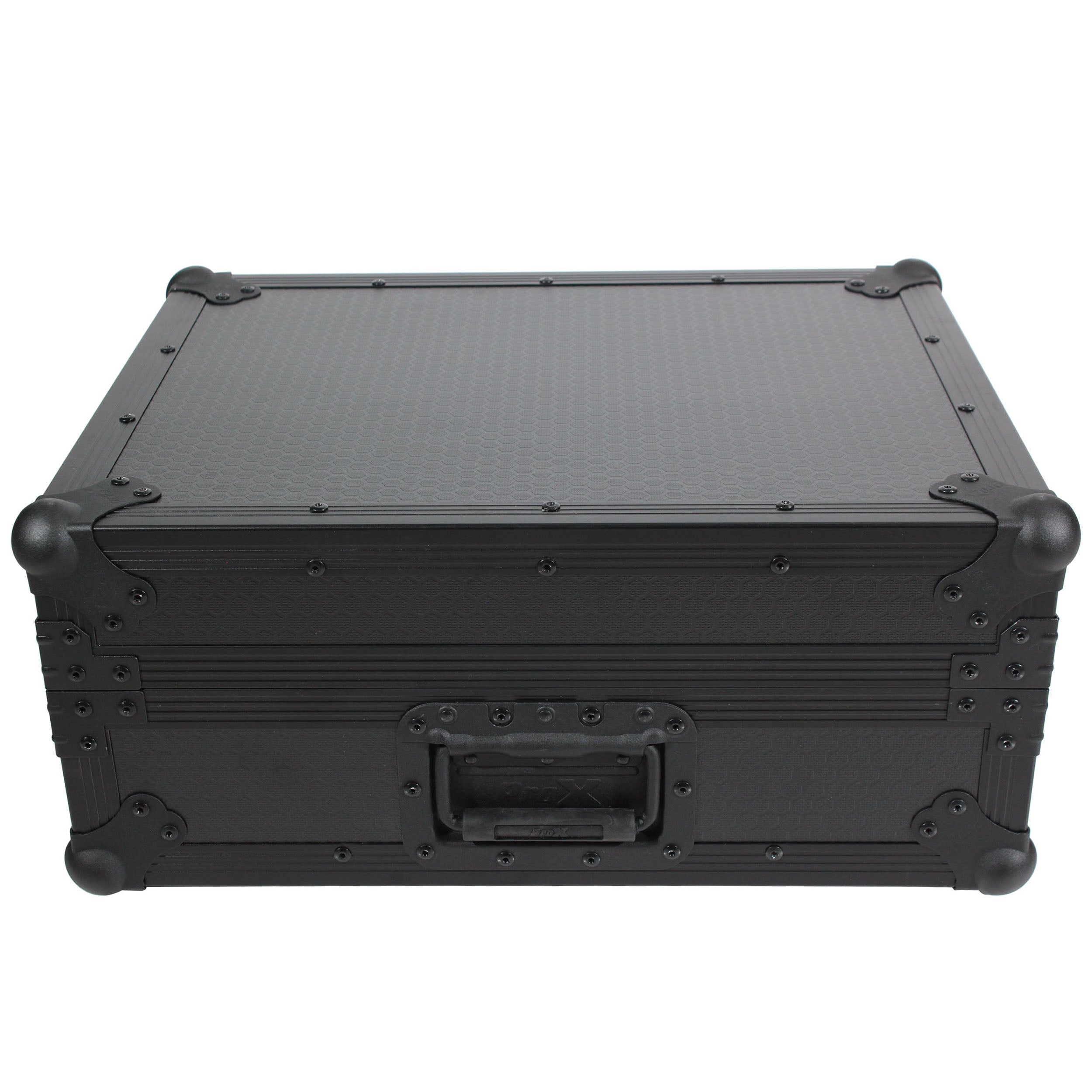 ProX Universal Turntable Flight Case with Foam Kit – Black