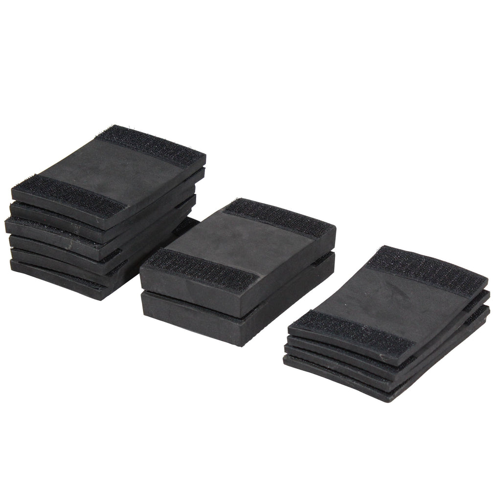 ProX Universal Turntable Flight Case with Foam Kit – Black