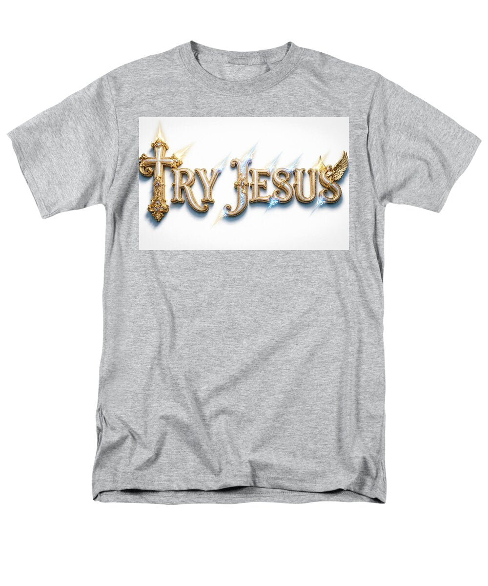 Try Jesus — Men's Christian Tee