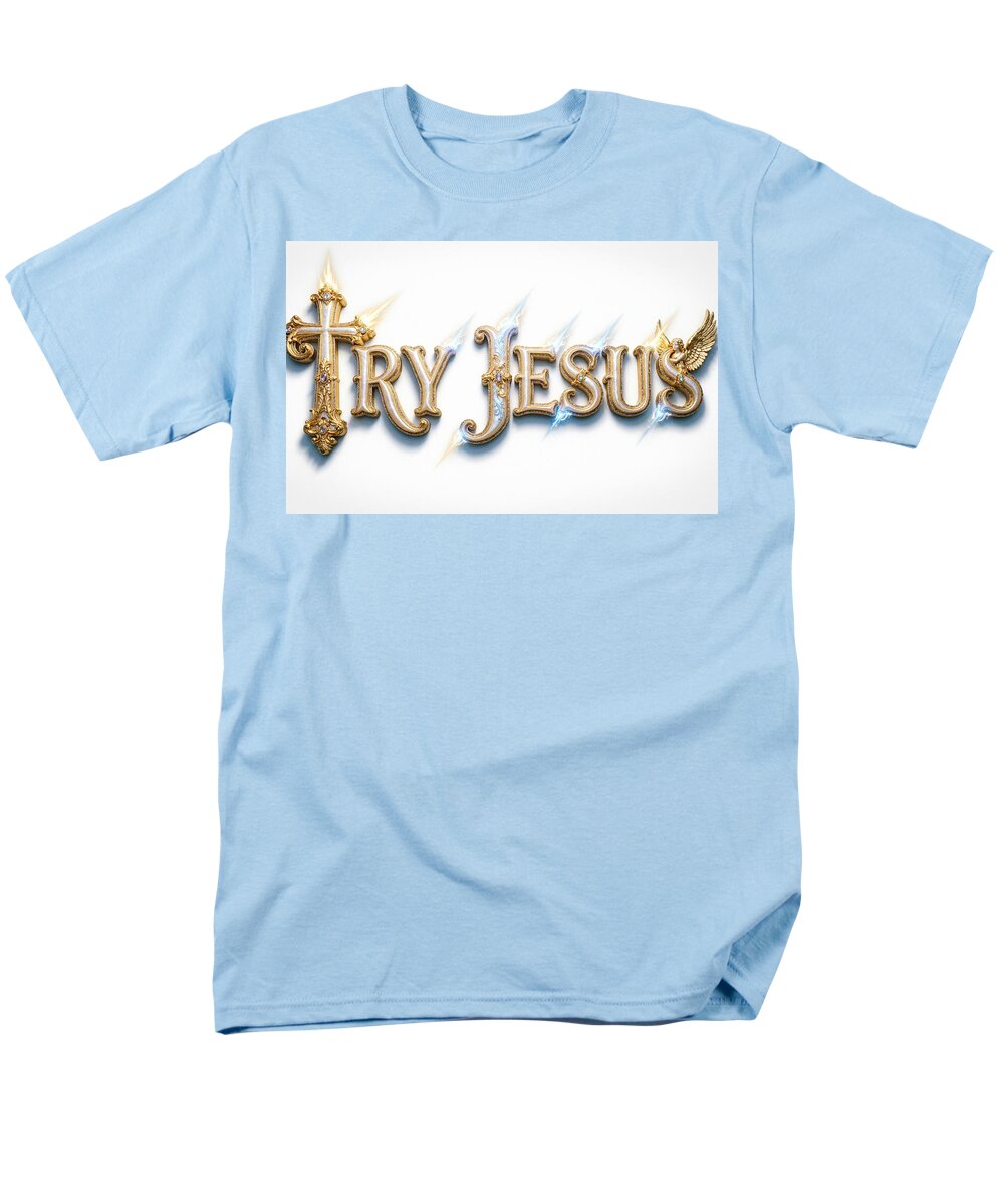 Try Jesus — Men's Christian Tee
