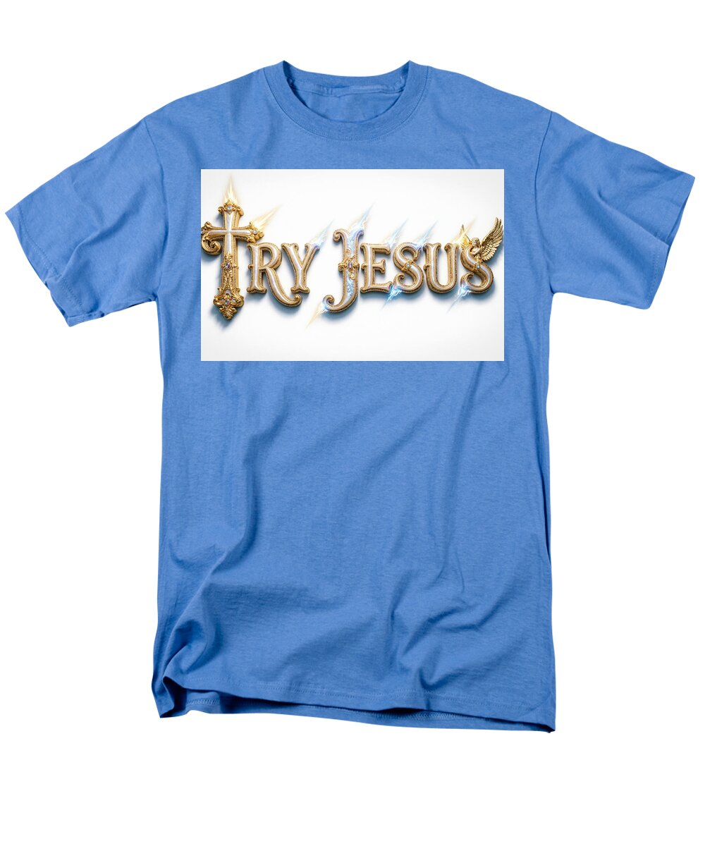 Try Jesus — Men's Christian Tee