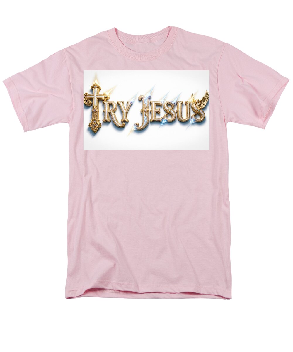 Try Jesus — Men's Christian Tee
