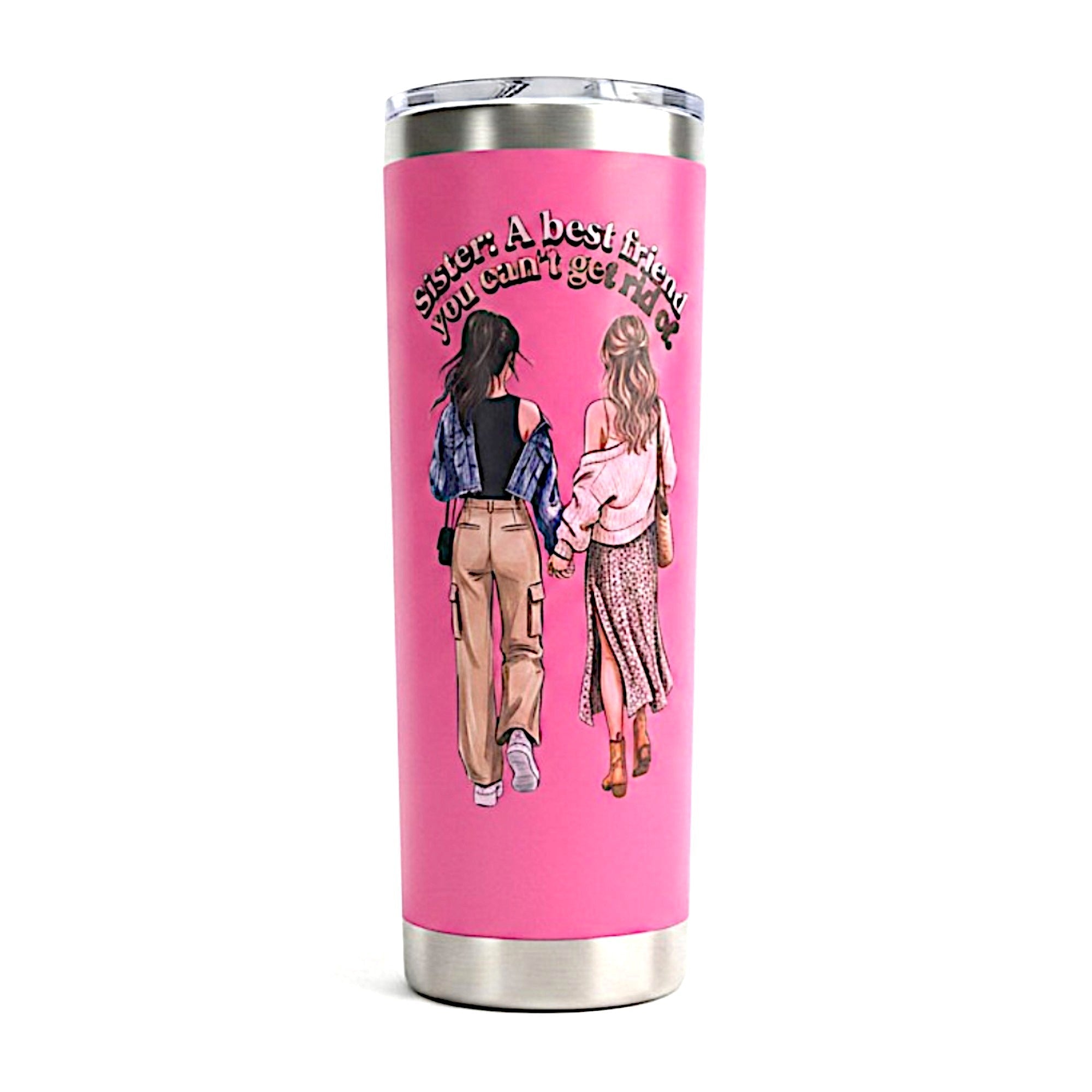Sister Gift 20oz Insulated Stainless Steel Travel Tumbler