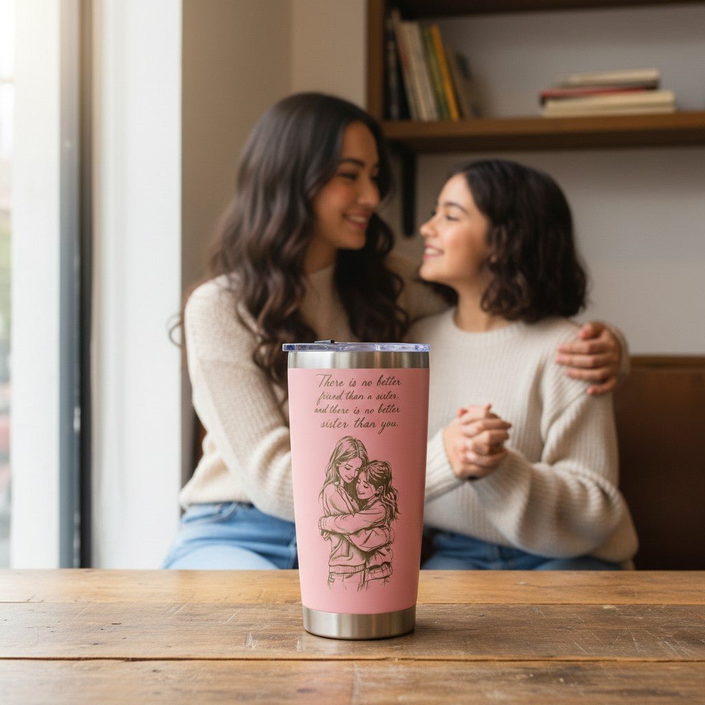 Sister Gift 20oz Insulated Stainless Steel Travel Tumbler