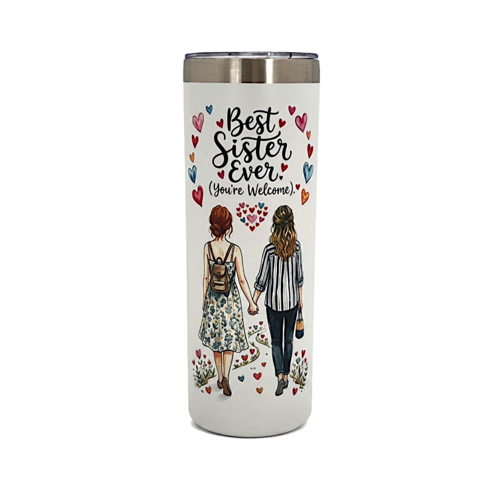 Sister Gift 20oz Insulated Stainless Steel Travel Tumbler