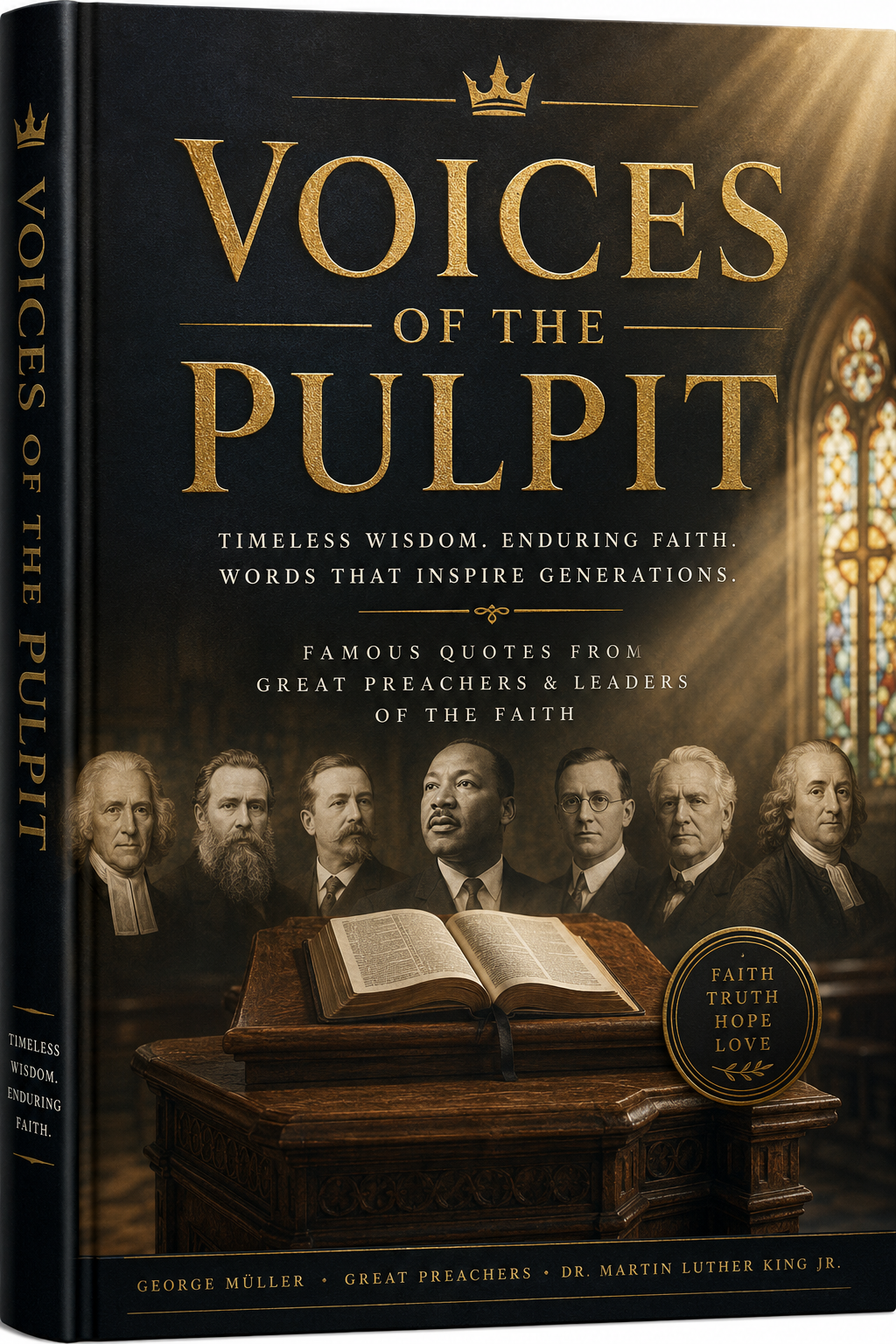 Voices of the Pulpit Reader Notes Edition Christian quote book digital PDF cover