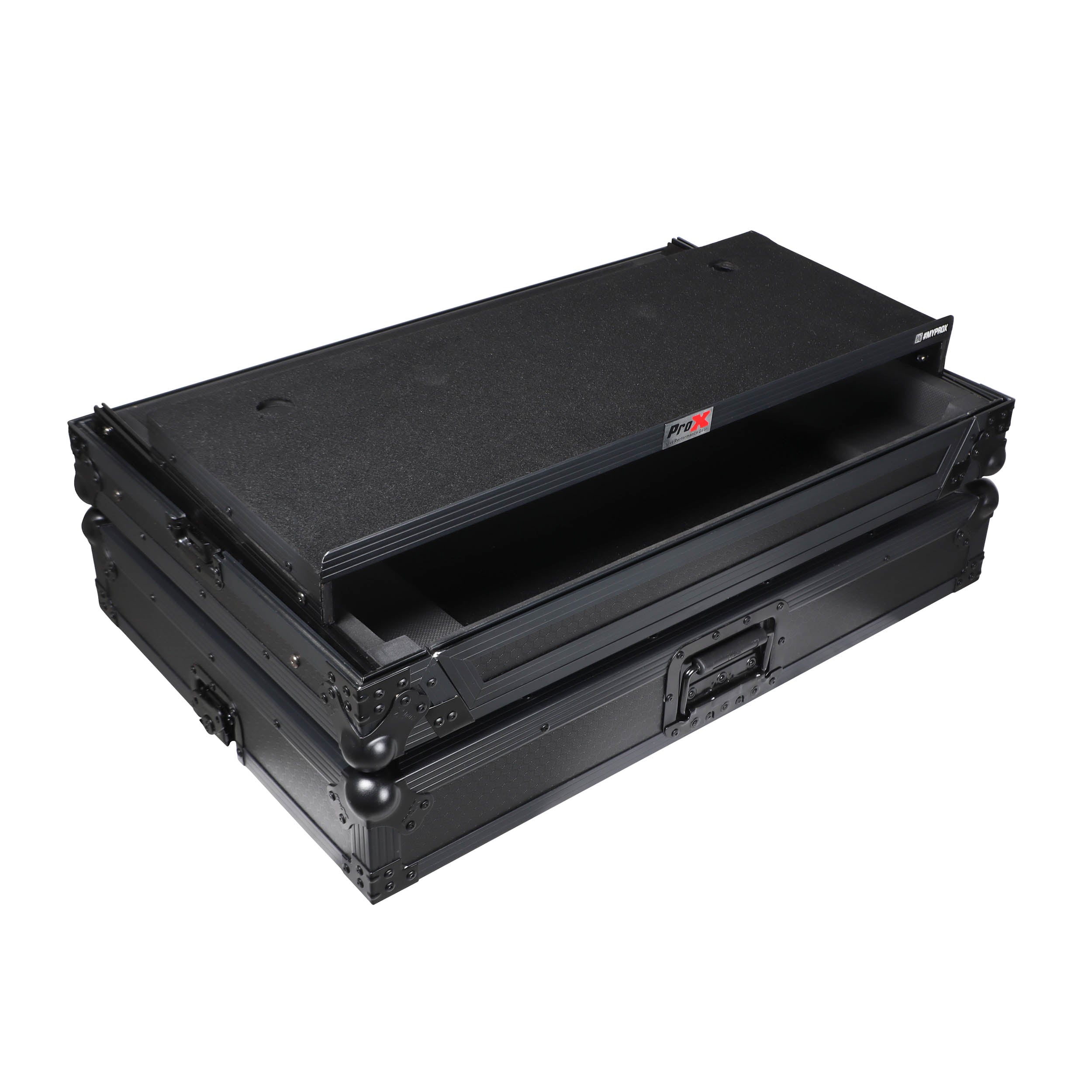 ProX Pioneer DDJ-FLX10/GRV6 Flight Case with Laptop Shelf