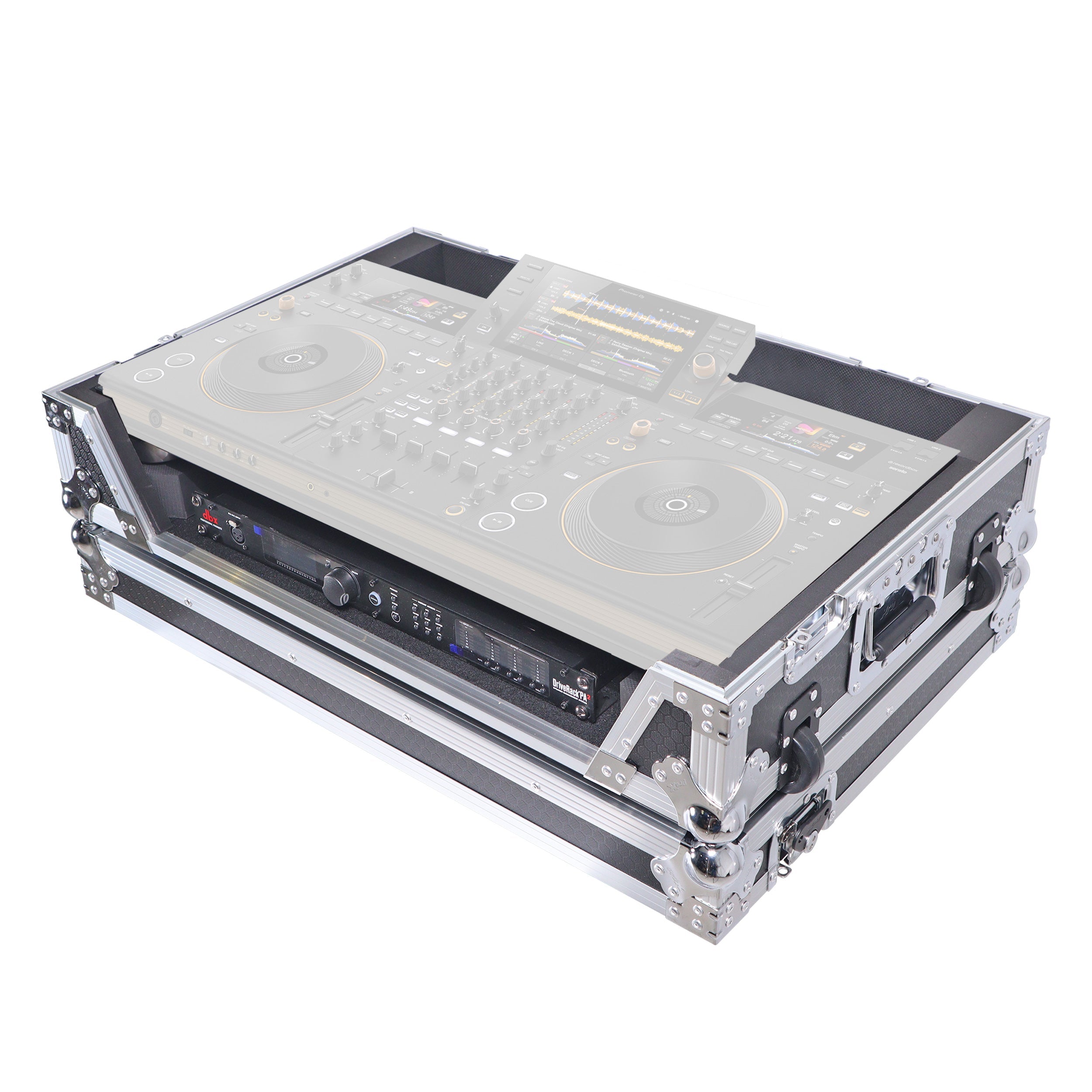 ProX ATA Flight Case for Pioneer OPUS-QUAD with Rack Space & Wheels
