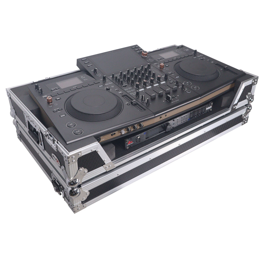 ProX ATA Flight Case for Pioneer OPUS-QUAD with Rack Space & Wheels