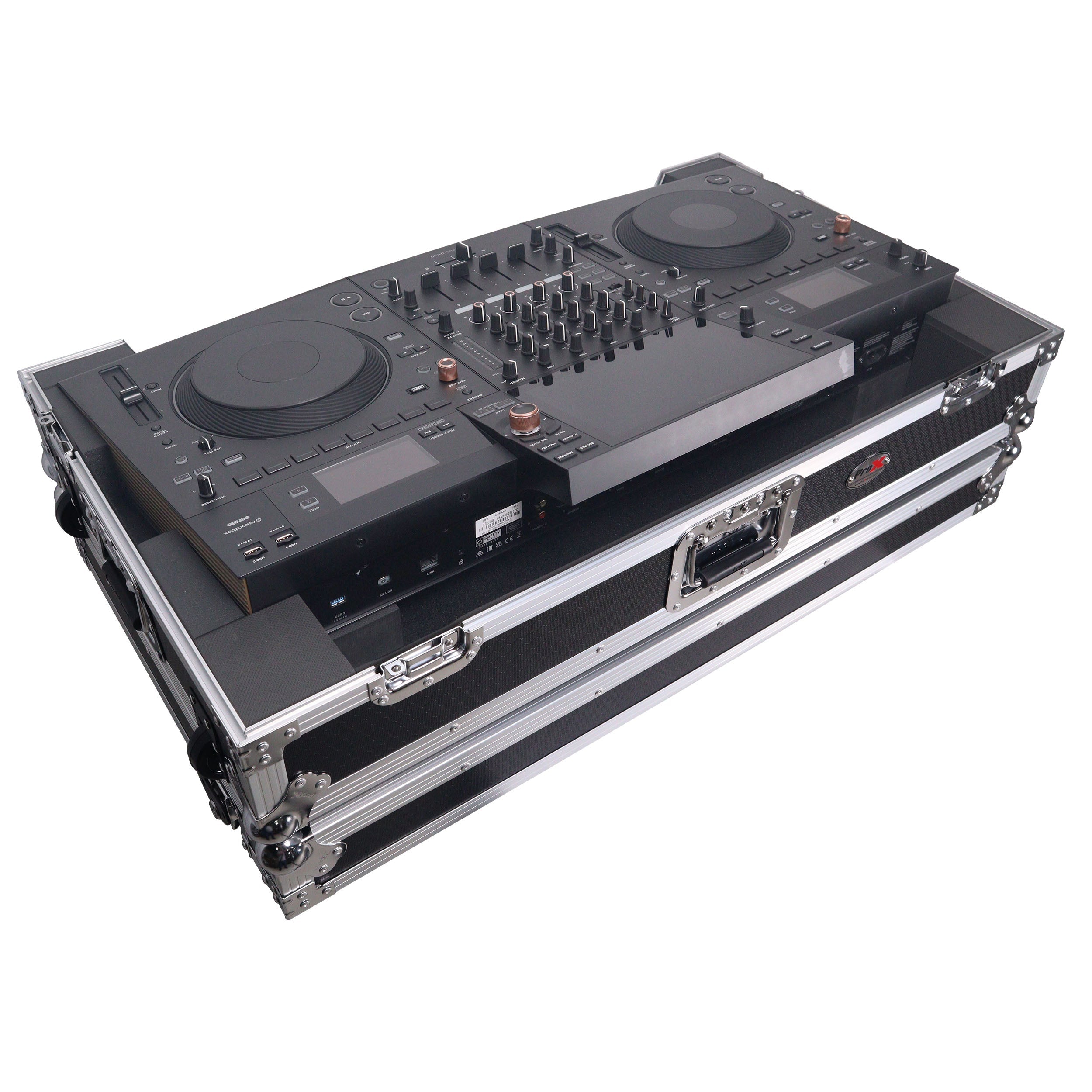 ProX ATA Flight Case for Pioneer OPUS-QUAD with Rack Space & Wheels
